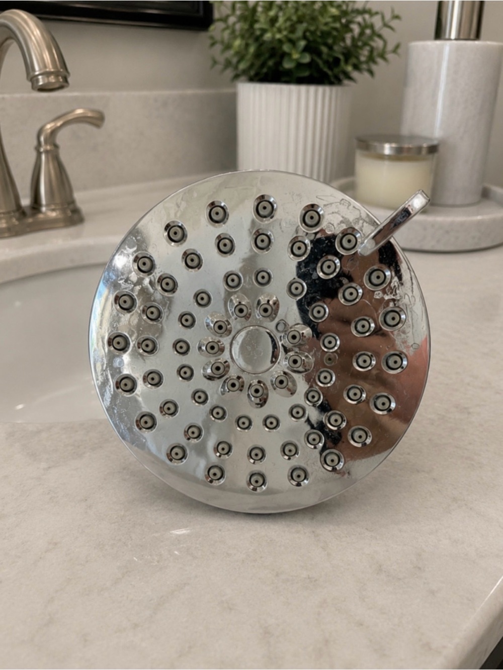Moen Rainfall Shower Head - Polished Silver Finish
